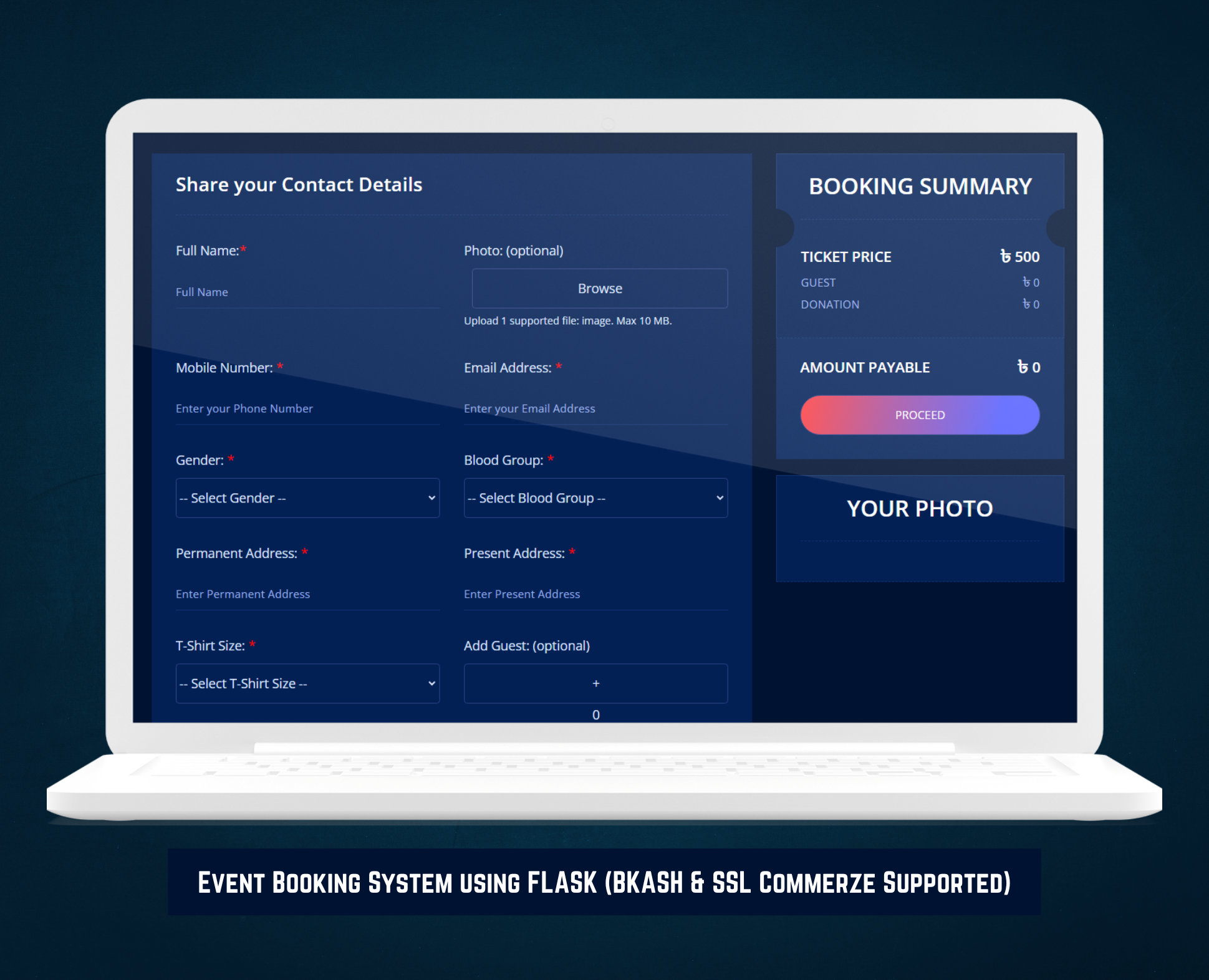 Event Ticketing with Auto Payment